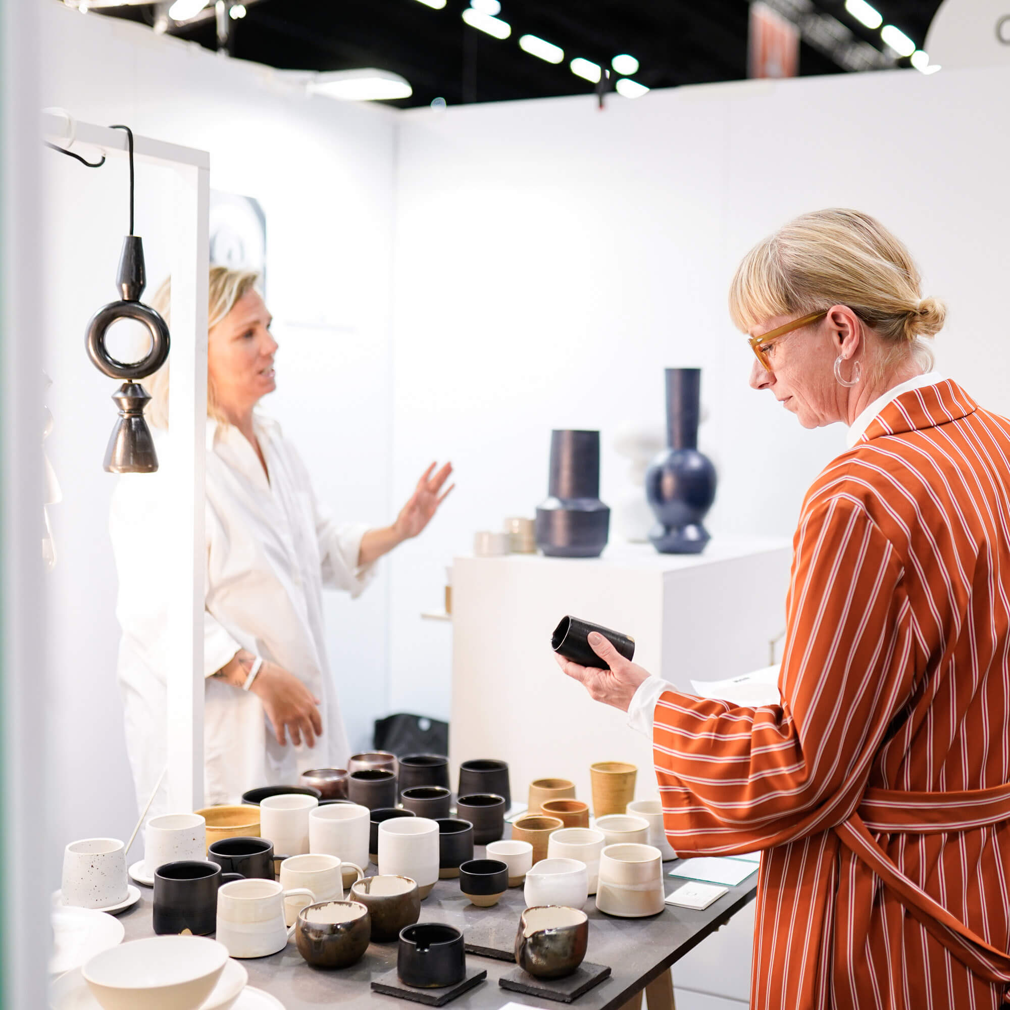 Kampagne „happy shopping“ für Blickfang Designmesse