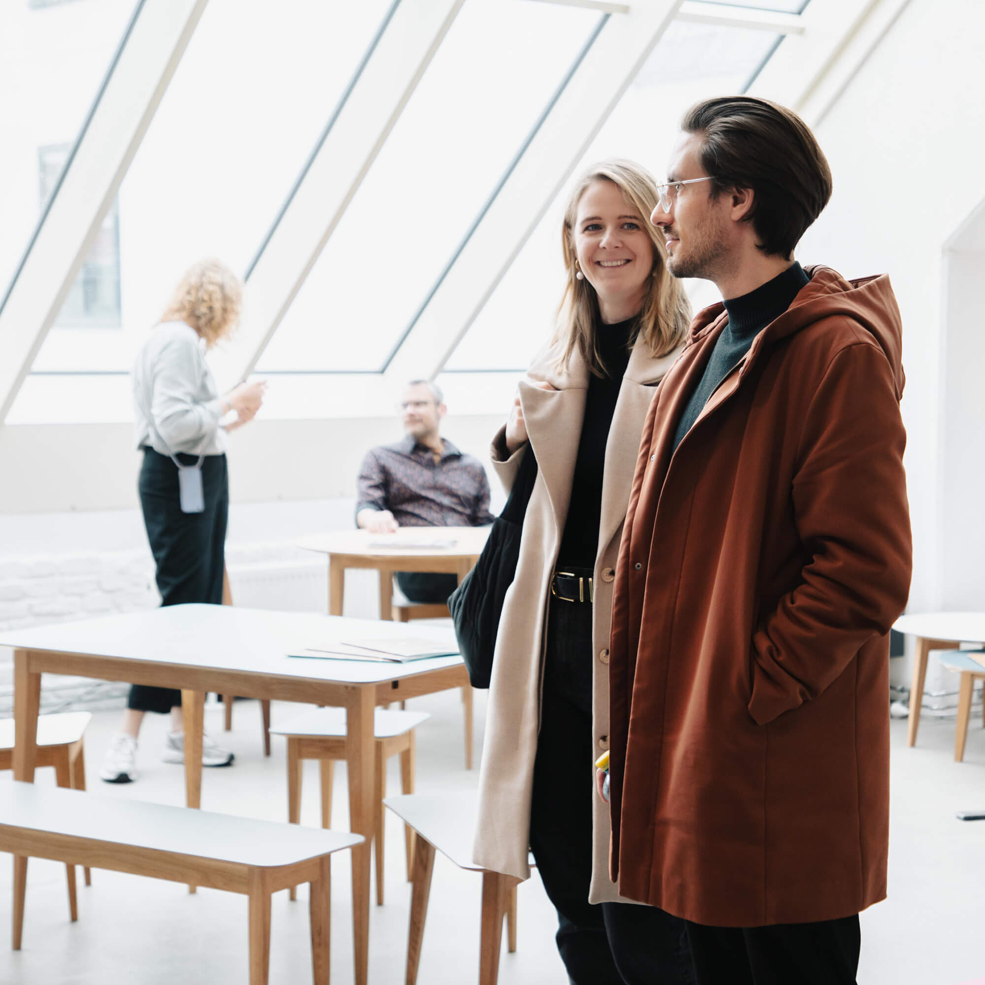 Kampagne „happy shopping“ für Blickfang Designmesse