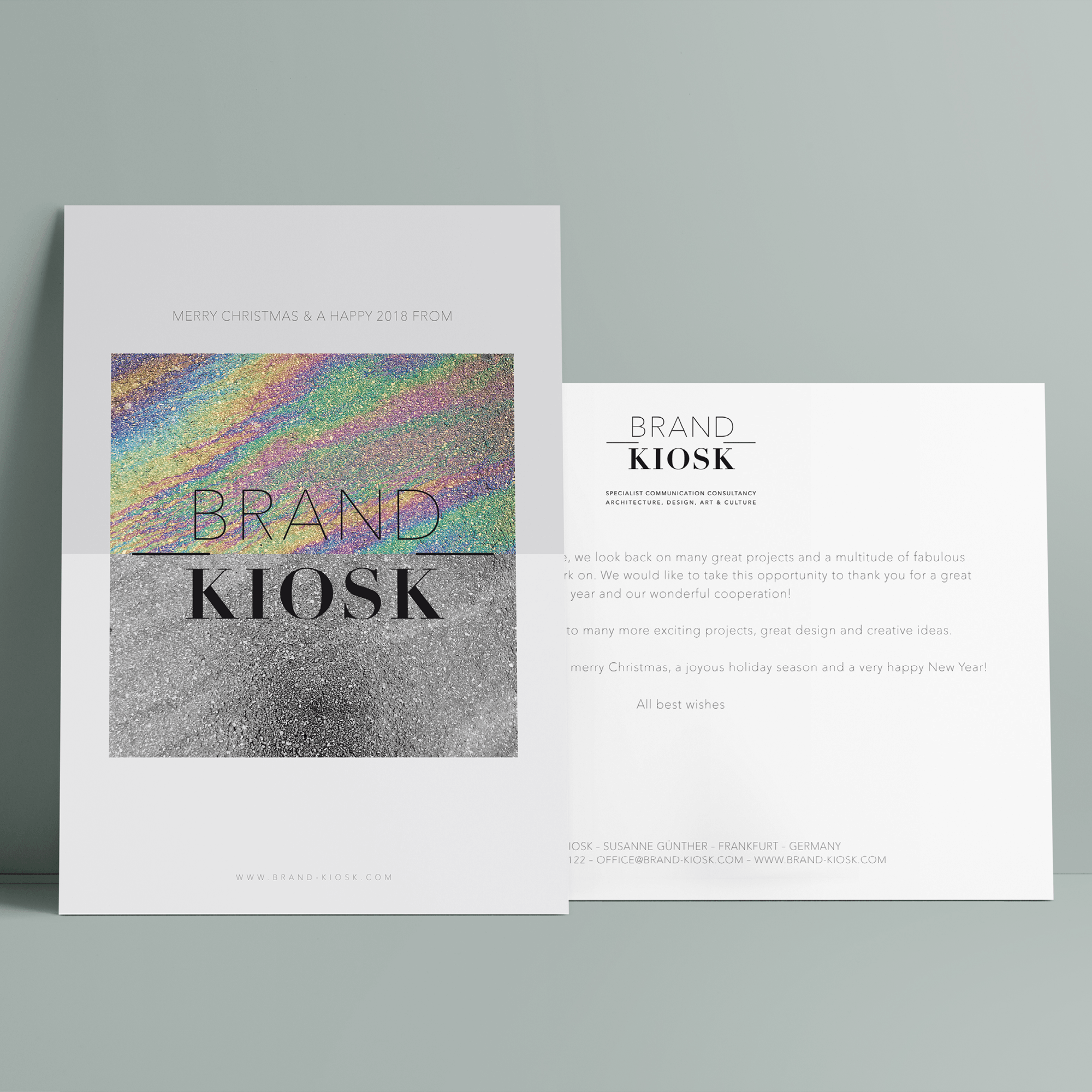 Gestaltungsmotiv für Brand Kiosk