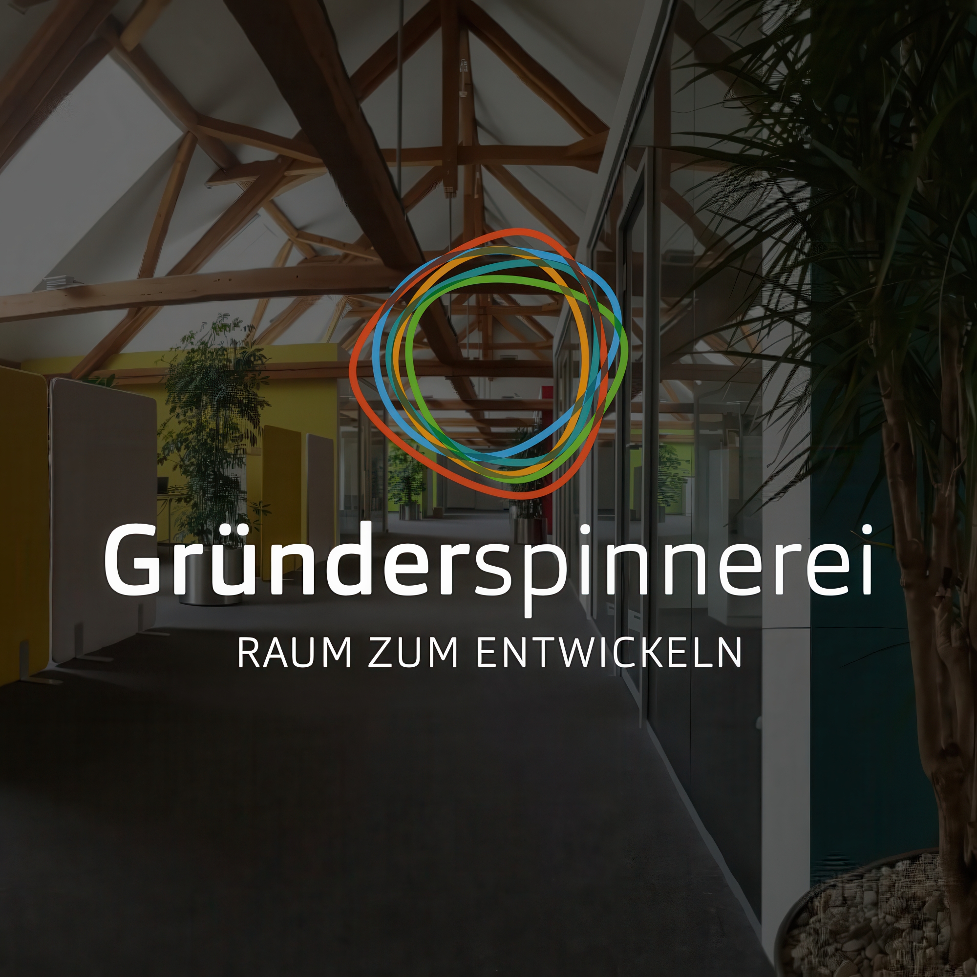 Logo der Gründerspinnerei