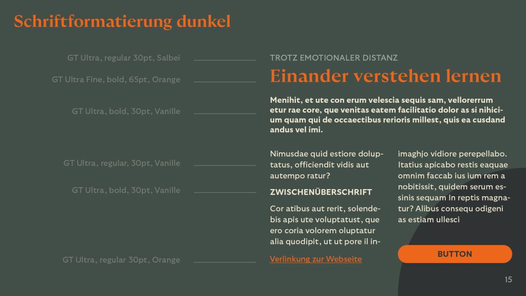 Corporate Design für Die Konflikt Boutique