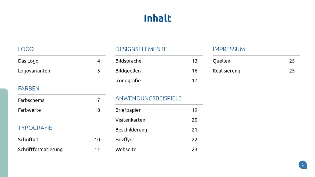 Corporate Design für Ergotherapie Bock