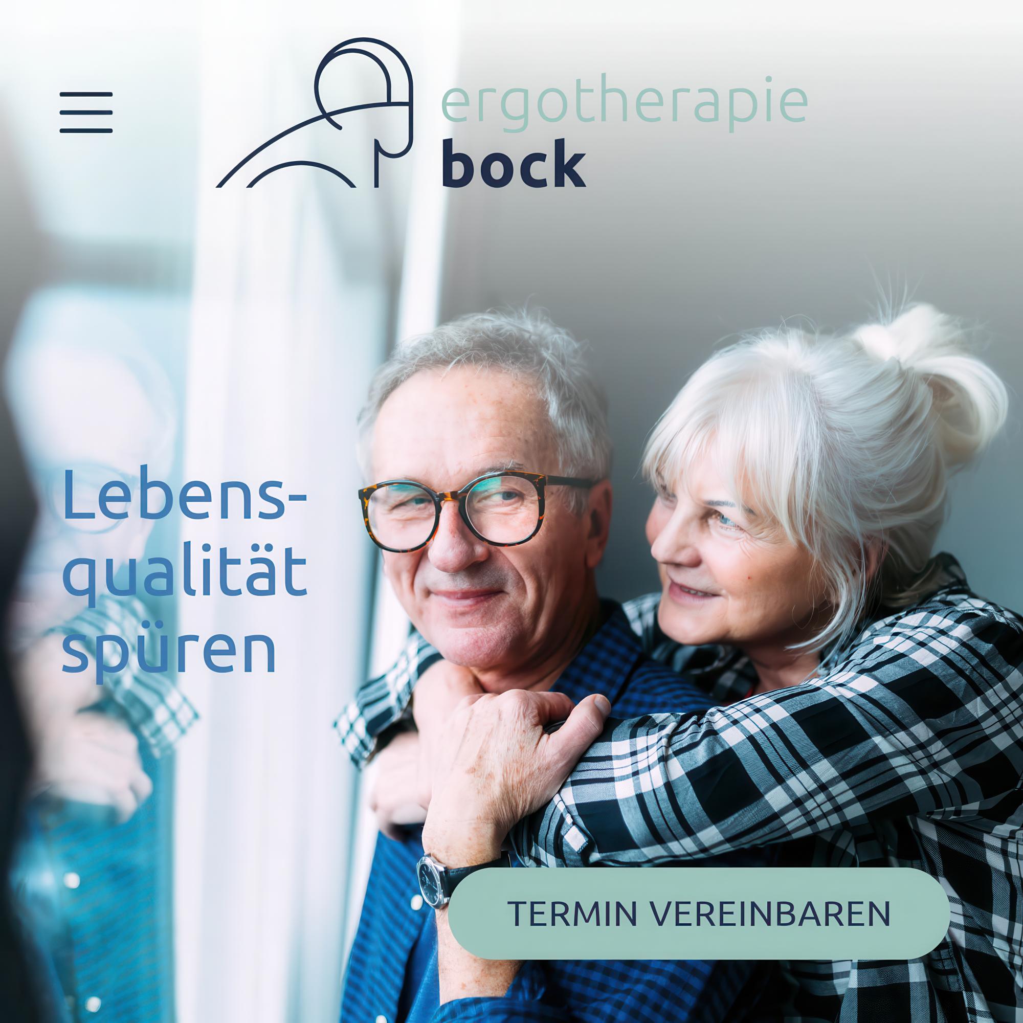 Webseite für Ergotherapie Bock