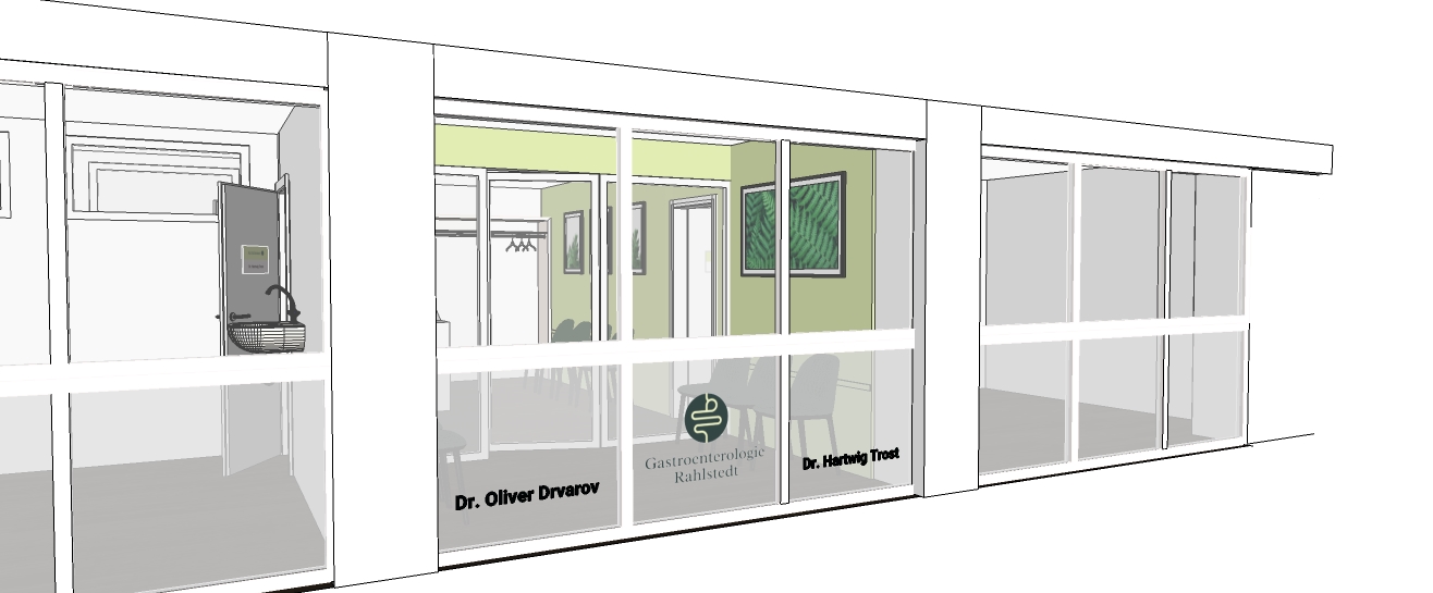 Fassade der Gastroenterologie Rahlstedt