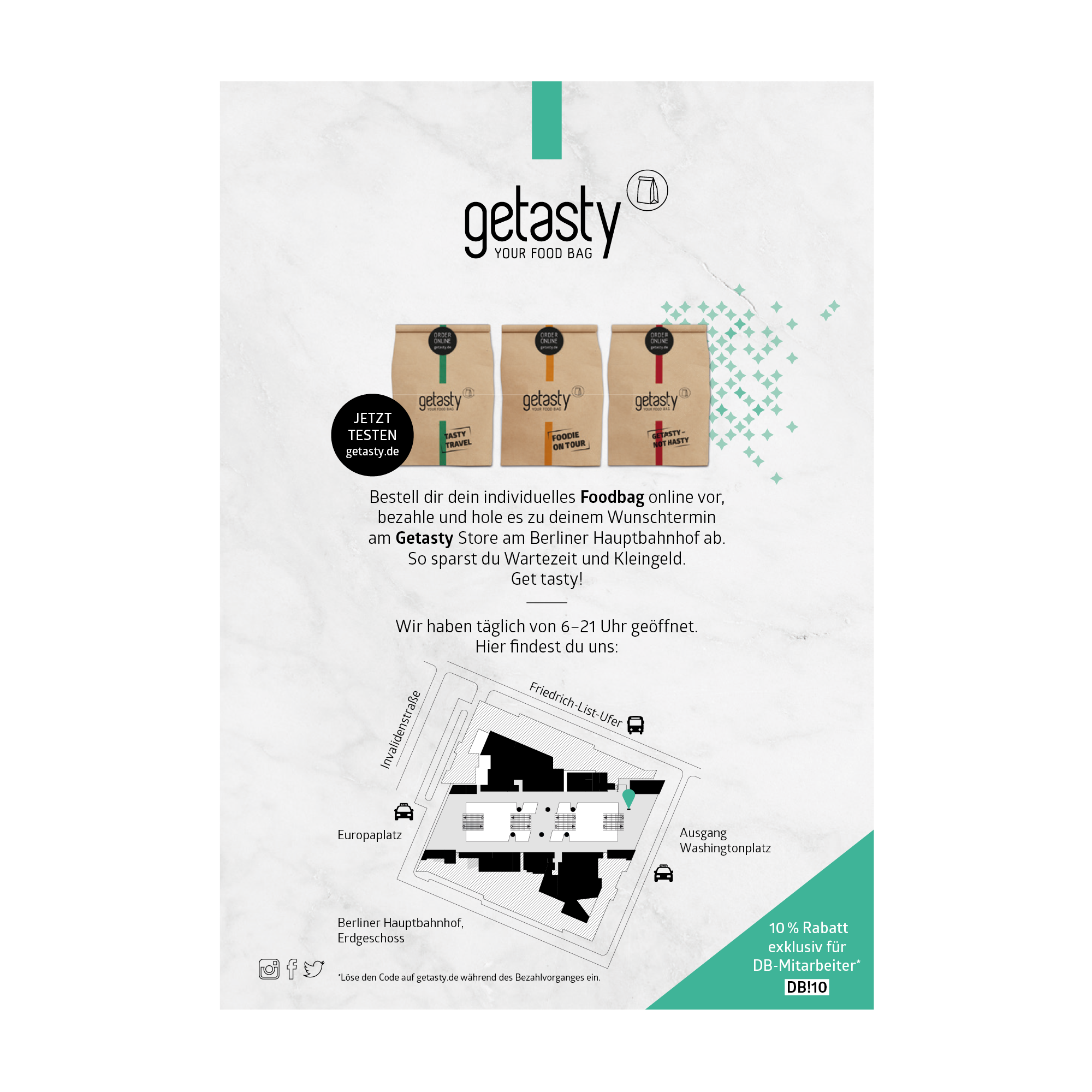 Gestaltungsmotiv für Getasty