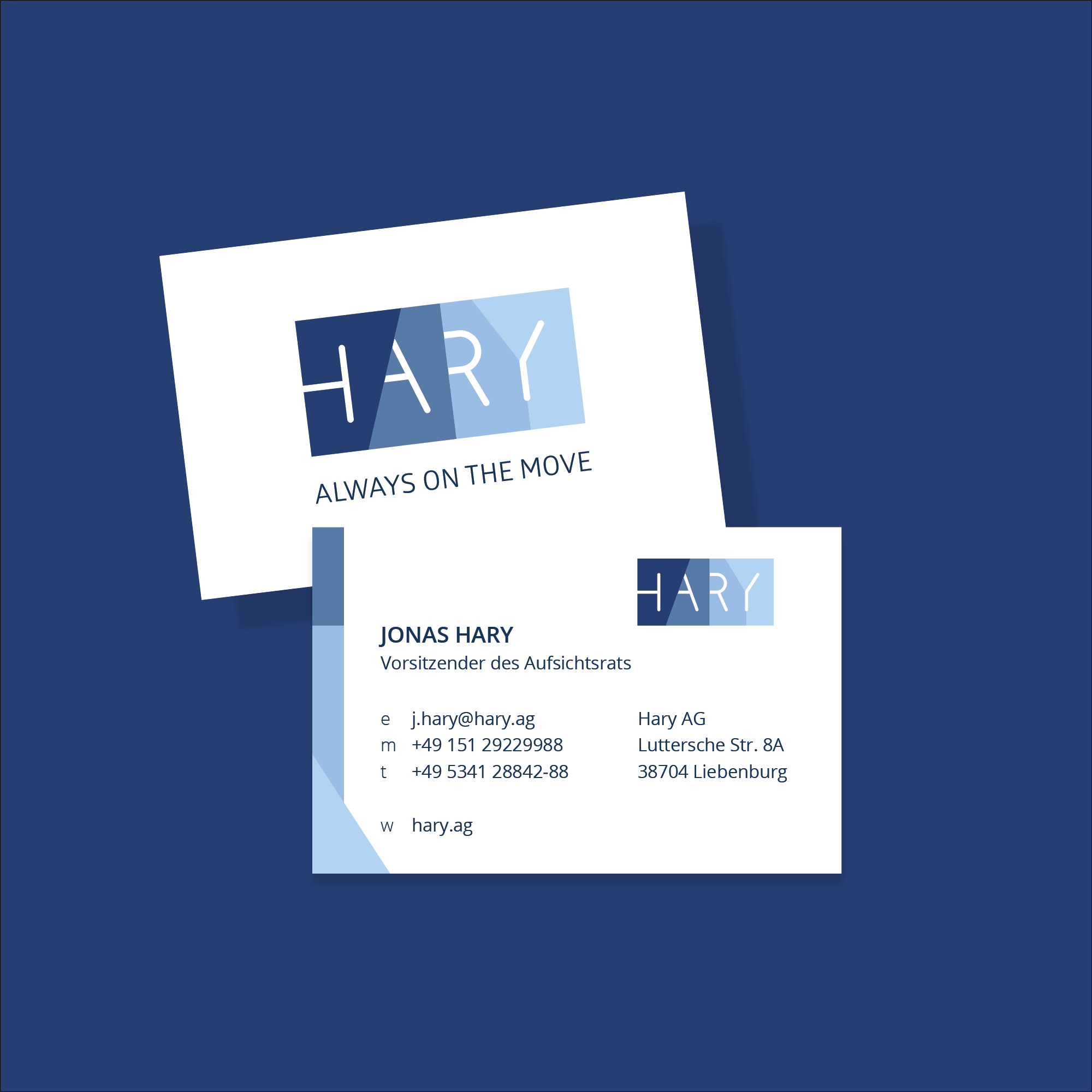 Gestaltungsmotiv für Hary AG