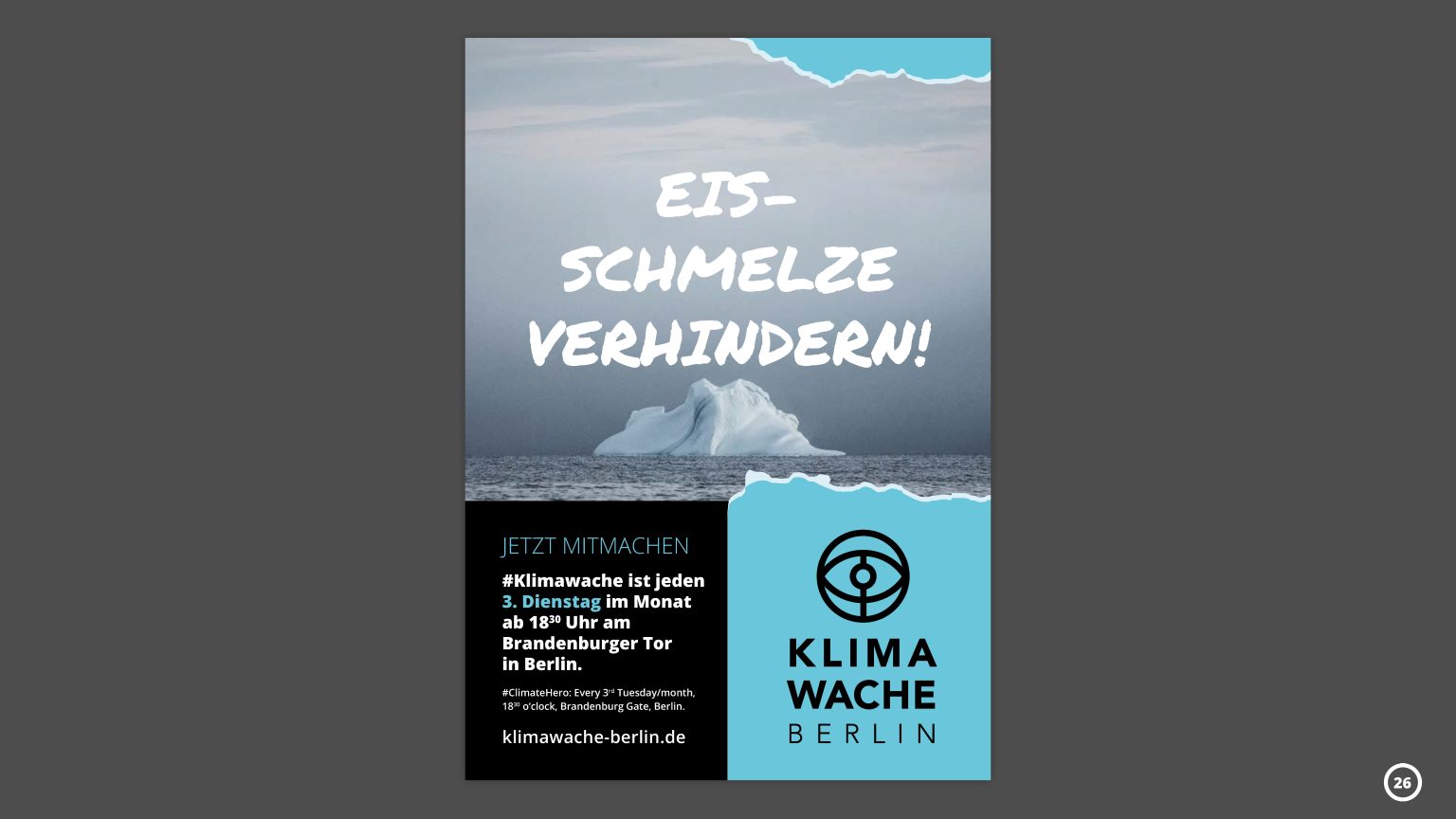 Projektansicht Klimawache Berlin
