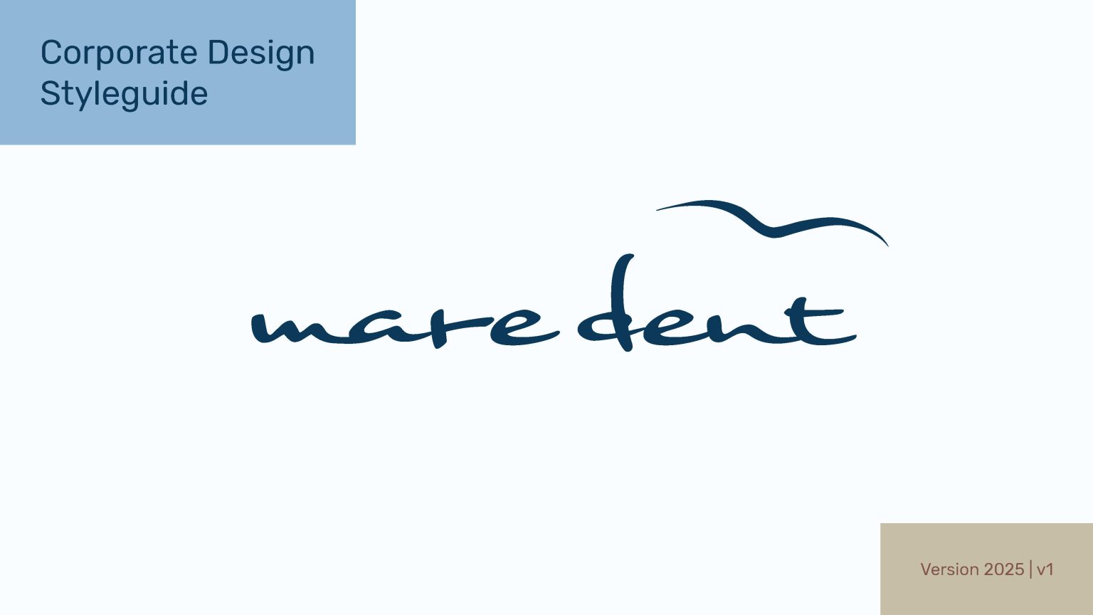 Styleguide für mare dent