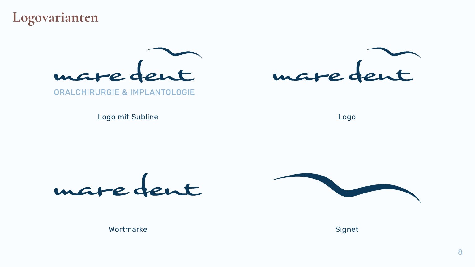 Styleguide für mare dent