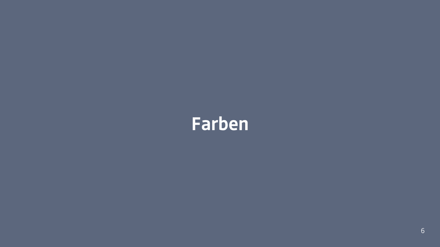 Styleguide für Mark Lotse