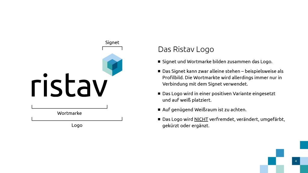 Corporate Design für Ristav