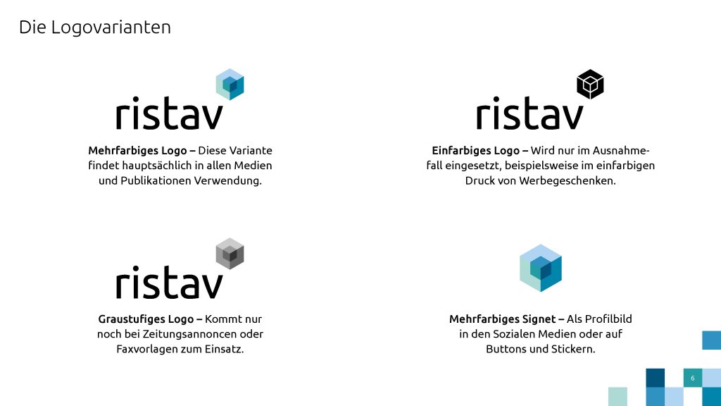 Corporate Design für Ristav