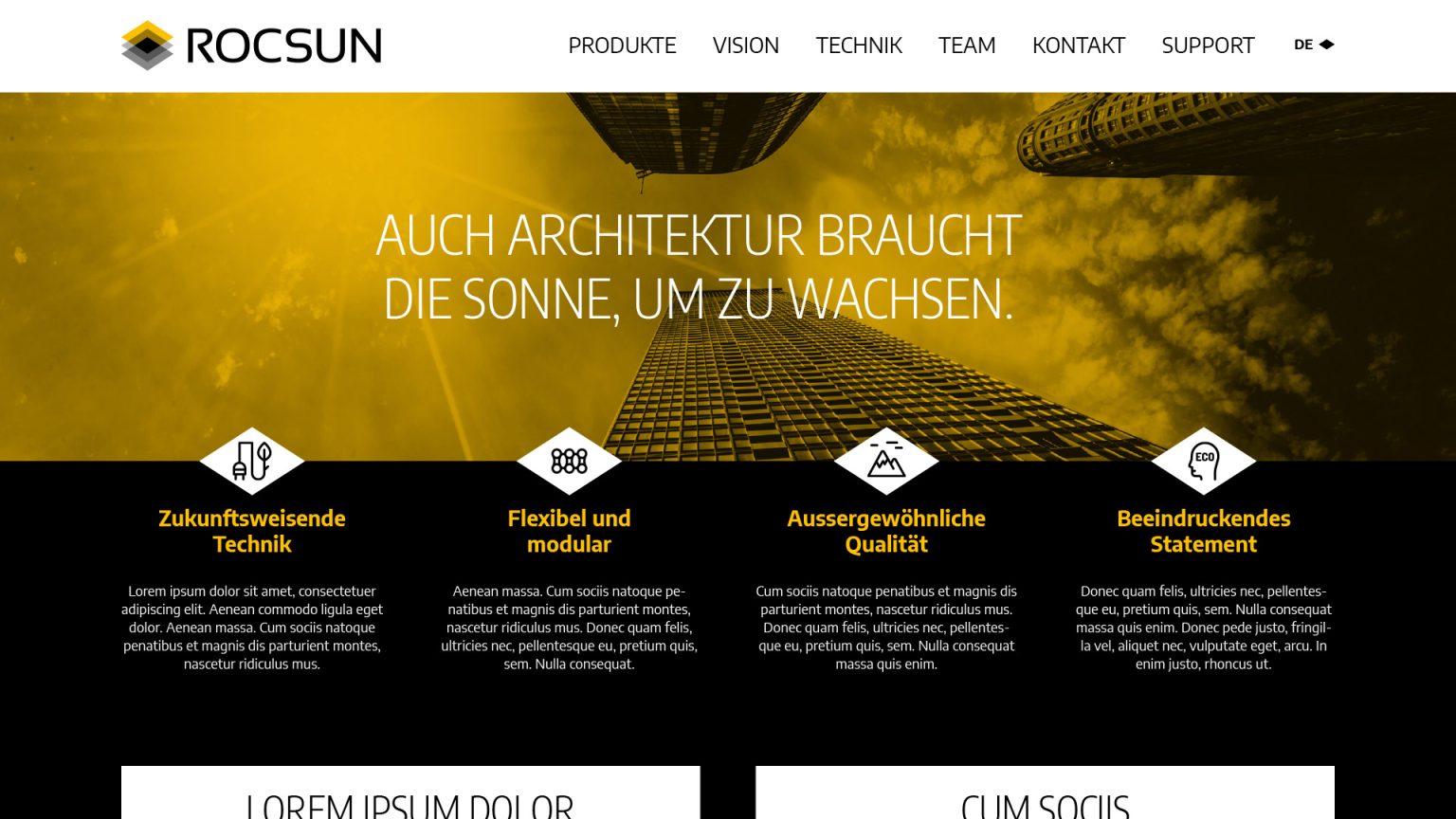 Corporate Design für Rocsun