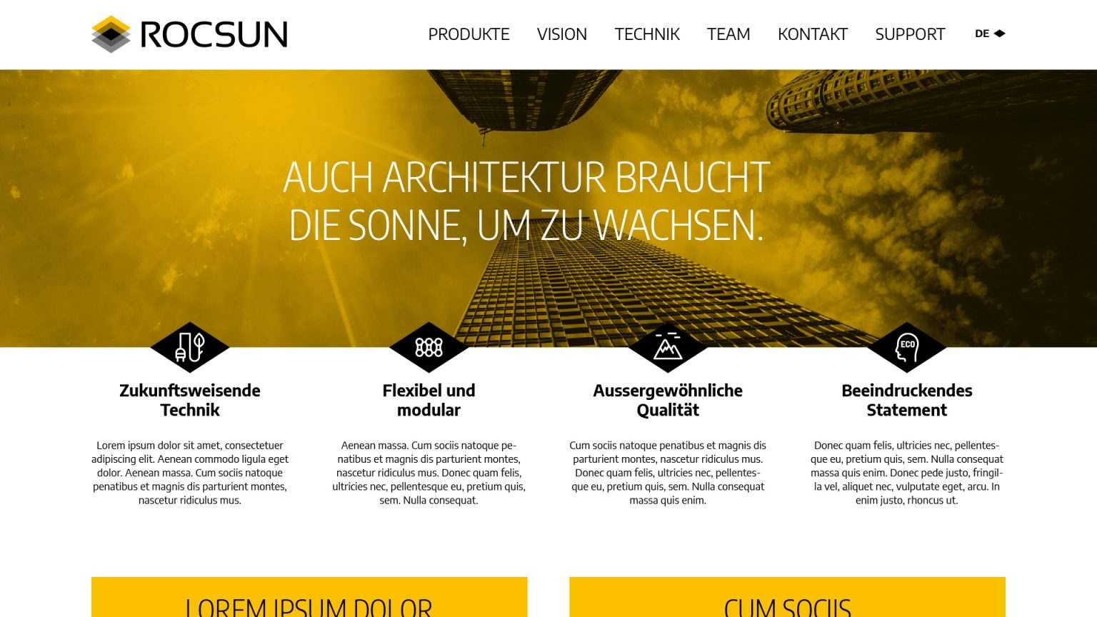 Corporate Design für Rocsun