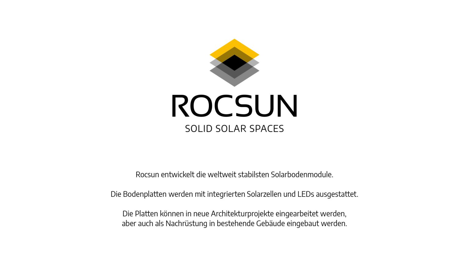 Corporate Design für Rocsun
