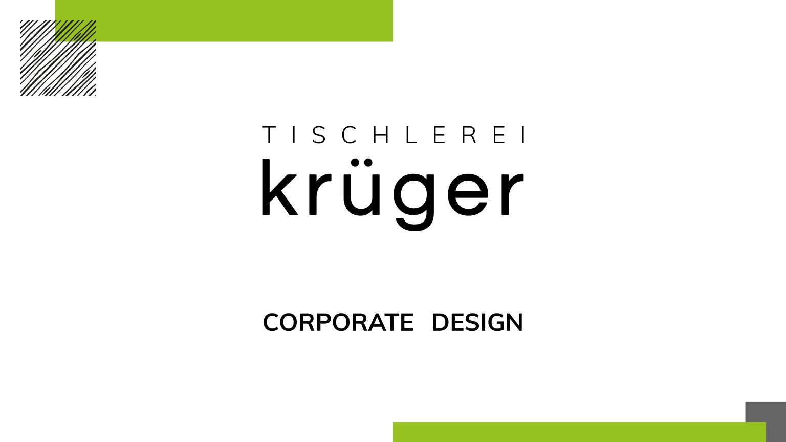 Corporate Design für Tischlerei Krüger