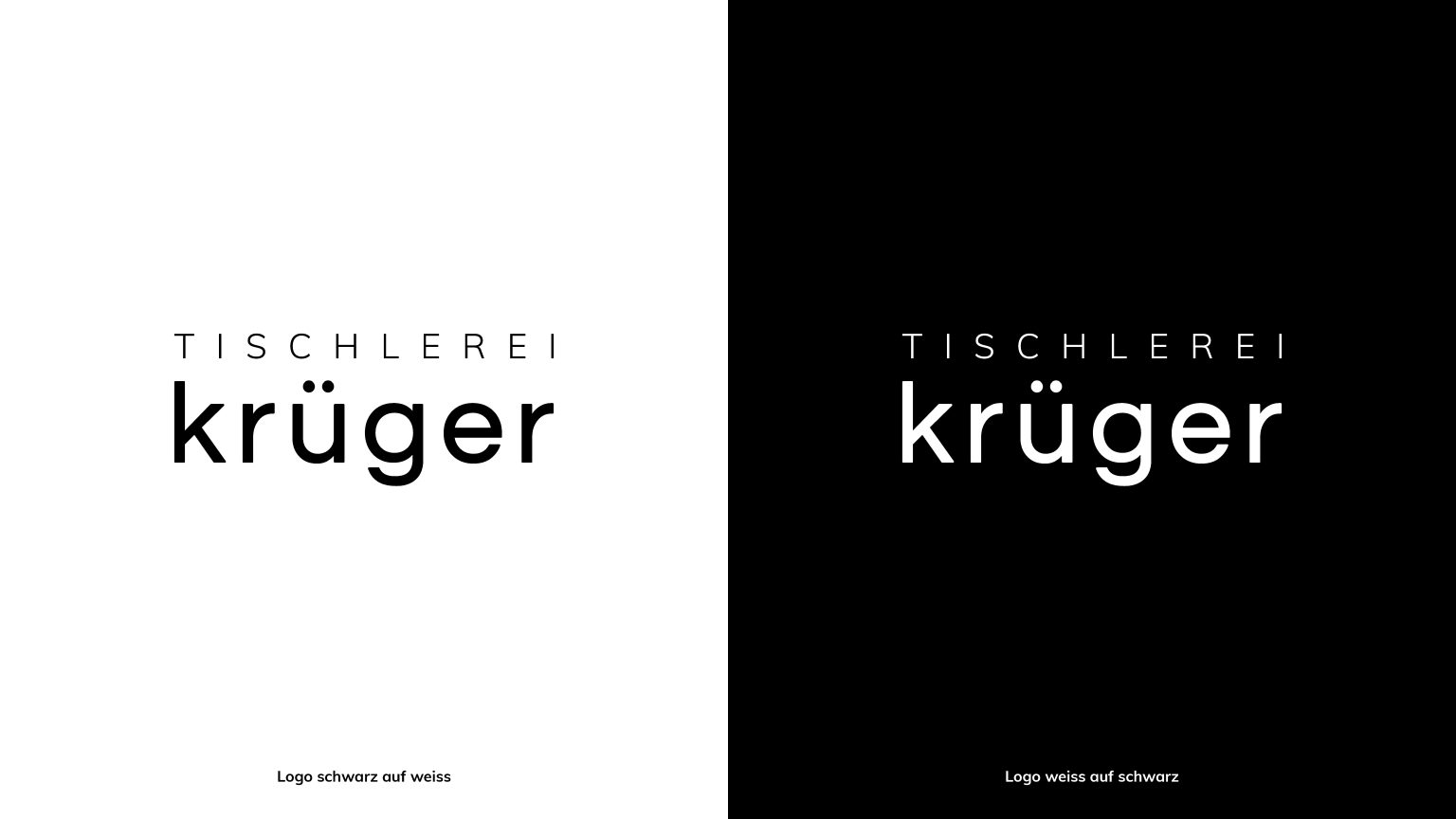 Corporate Design für Tischlerei Krüger