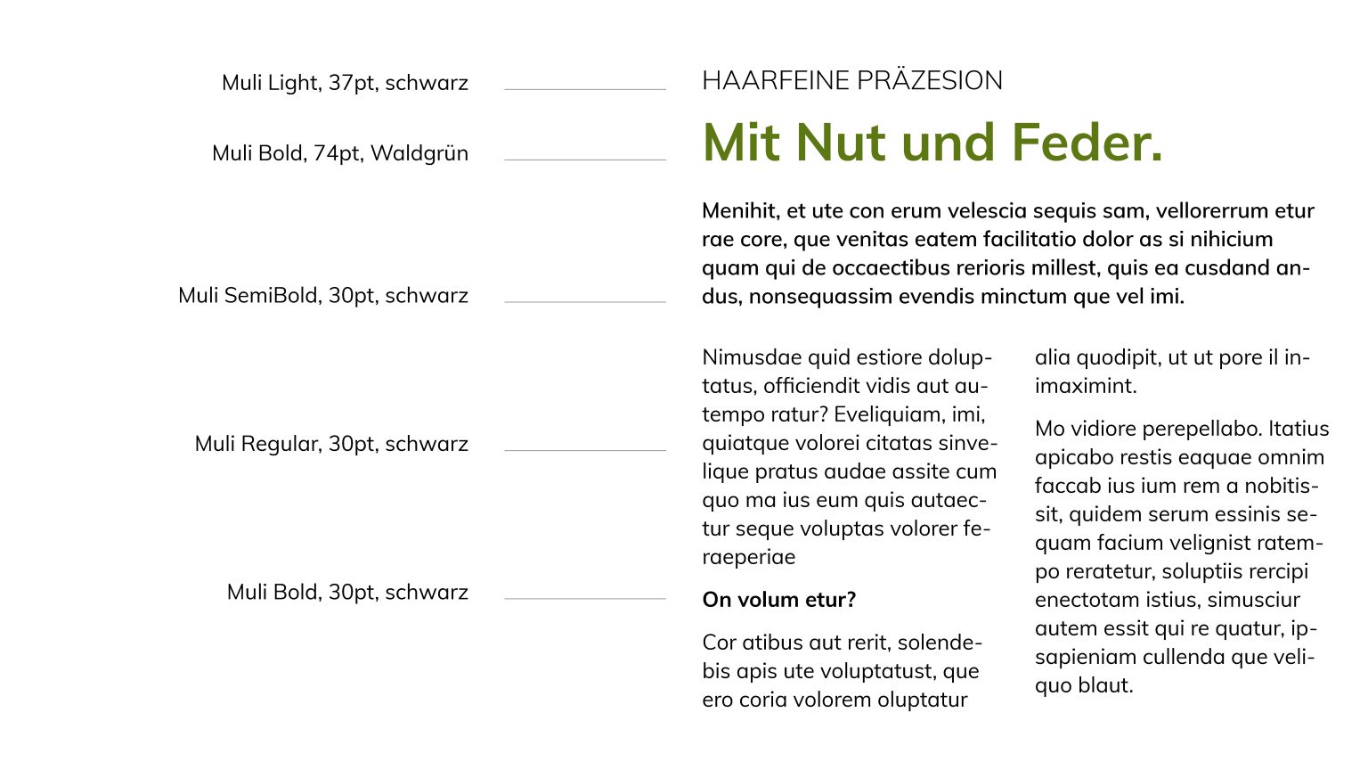 Corporate Design für Tischlerei Krüger