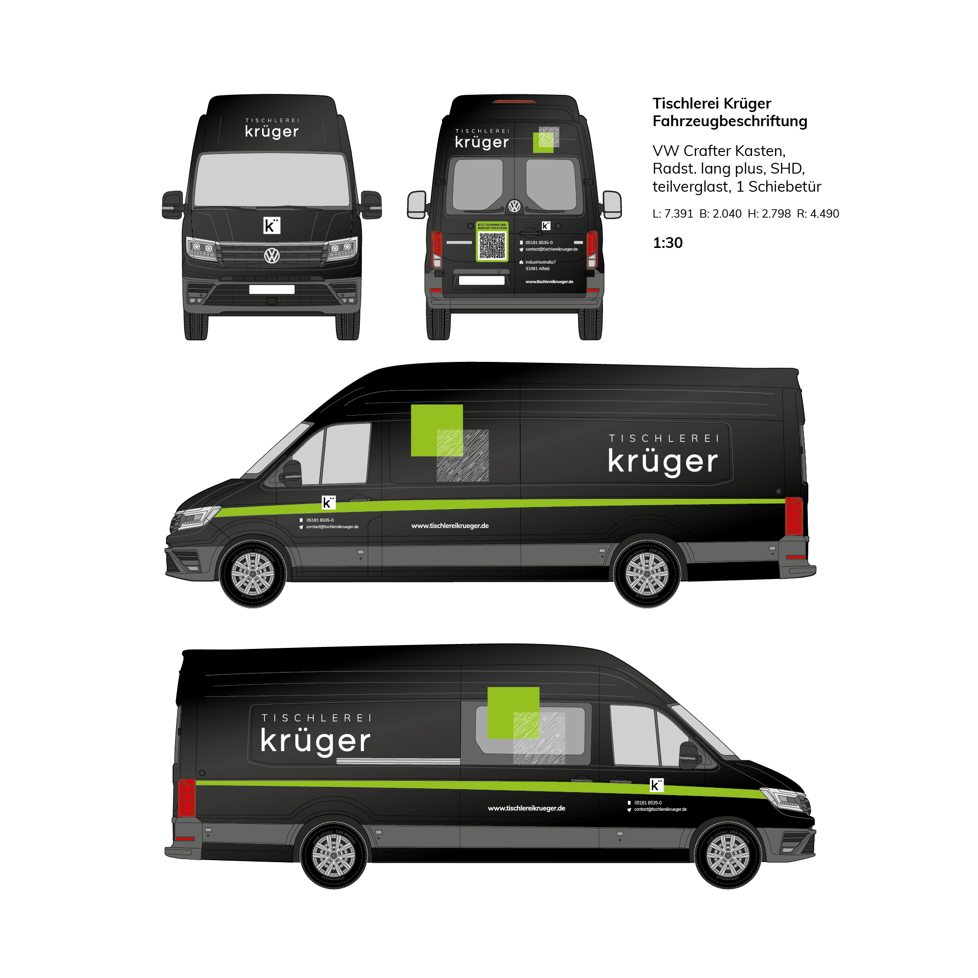 Gestaltungsmotiv für Tischlerei Krueger
