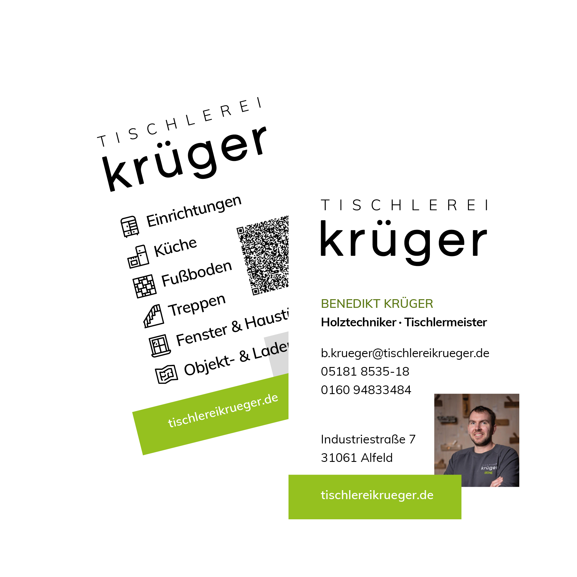 Gestaltungsmotiv für Tischlerei Krueger