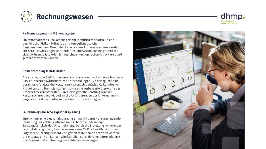 Projektansicht dhmp Unternehmenspraesentation