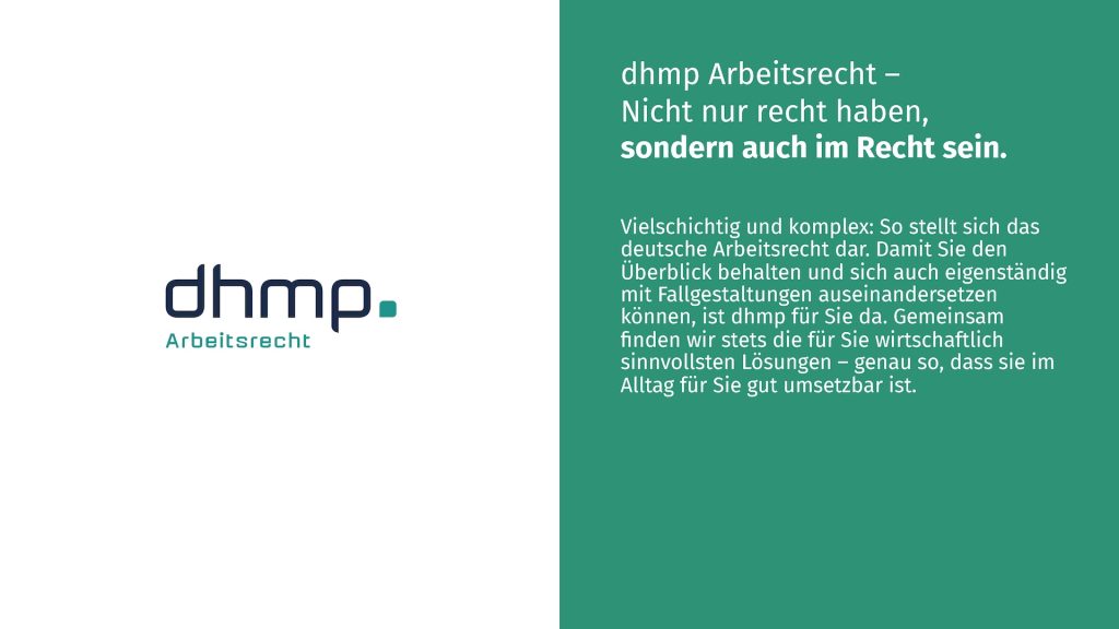 Projektansicht dhmp Unternehmenspraesentation