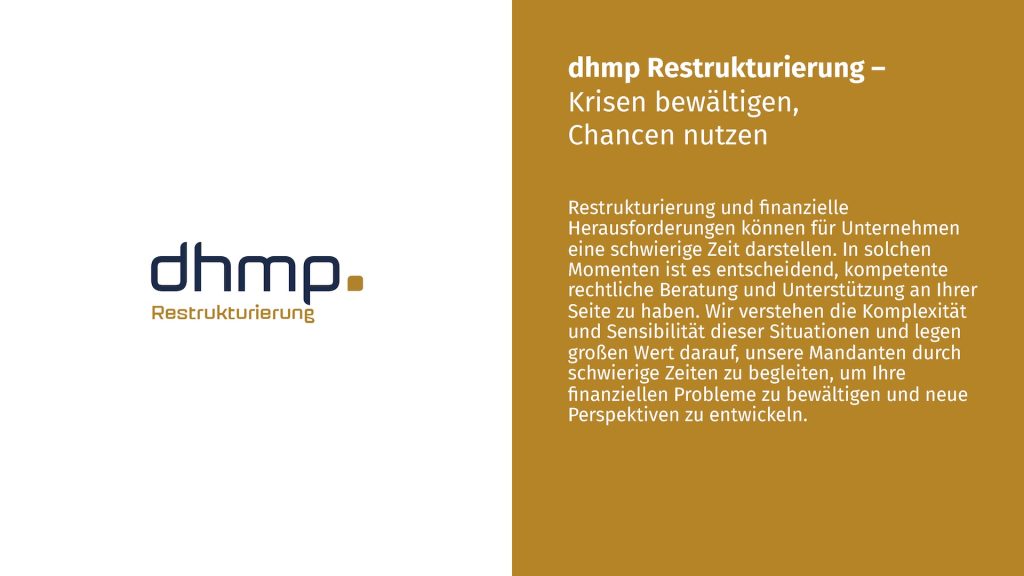 Projektansicht dhmp Unternehmenspraesentation