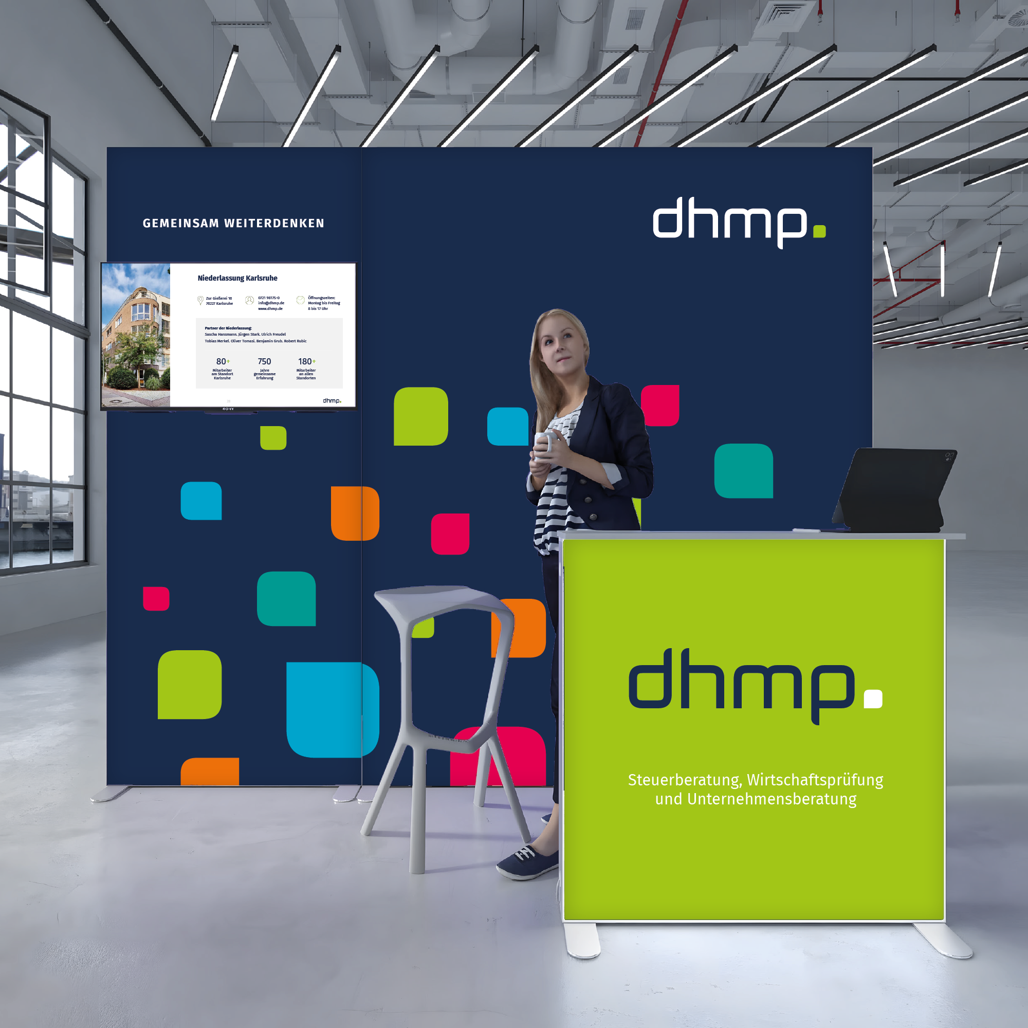 Gestaltungsmotiv für dhmp next