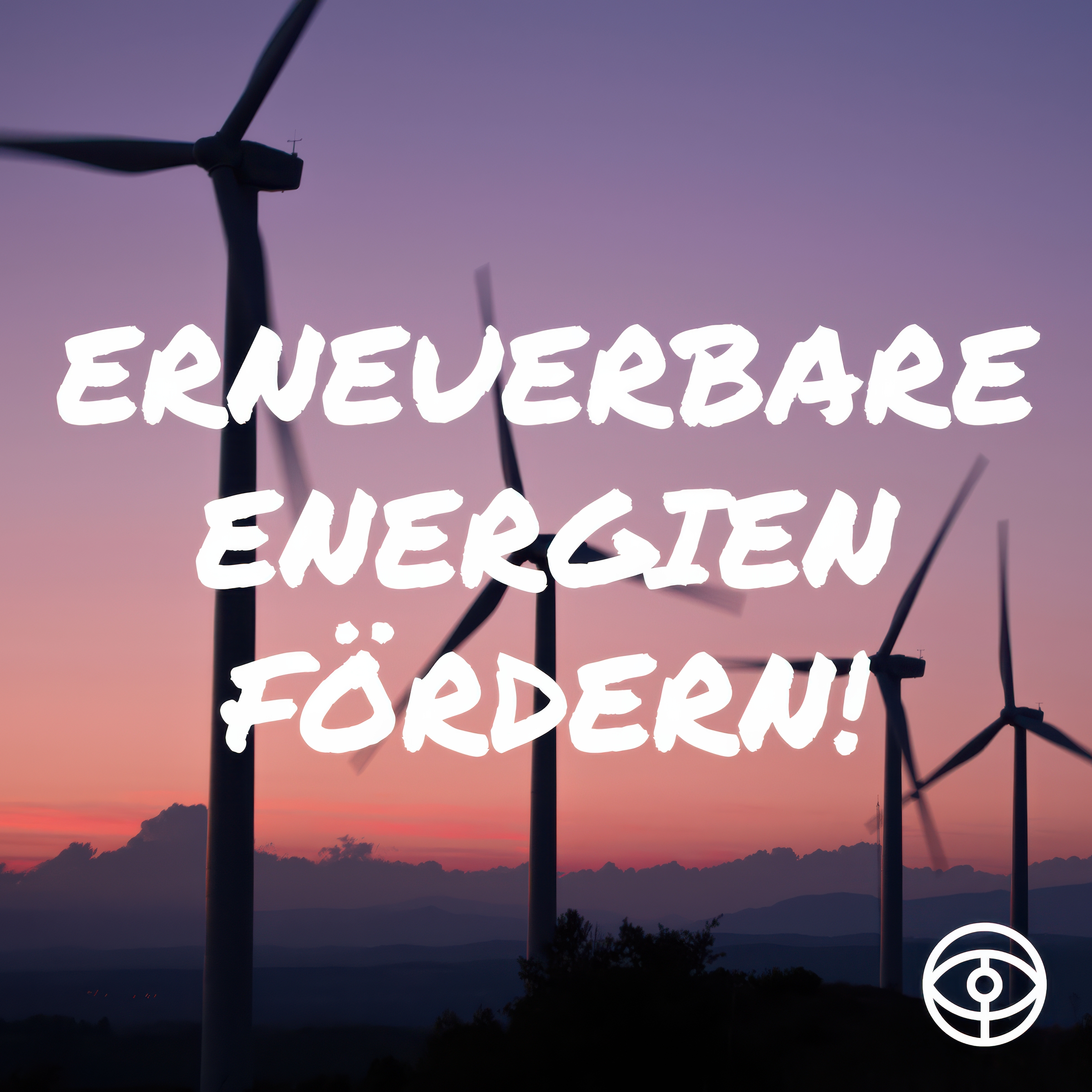 Social-Media-Posting der Klimawache Berlin zum Thema Energie