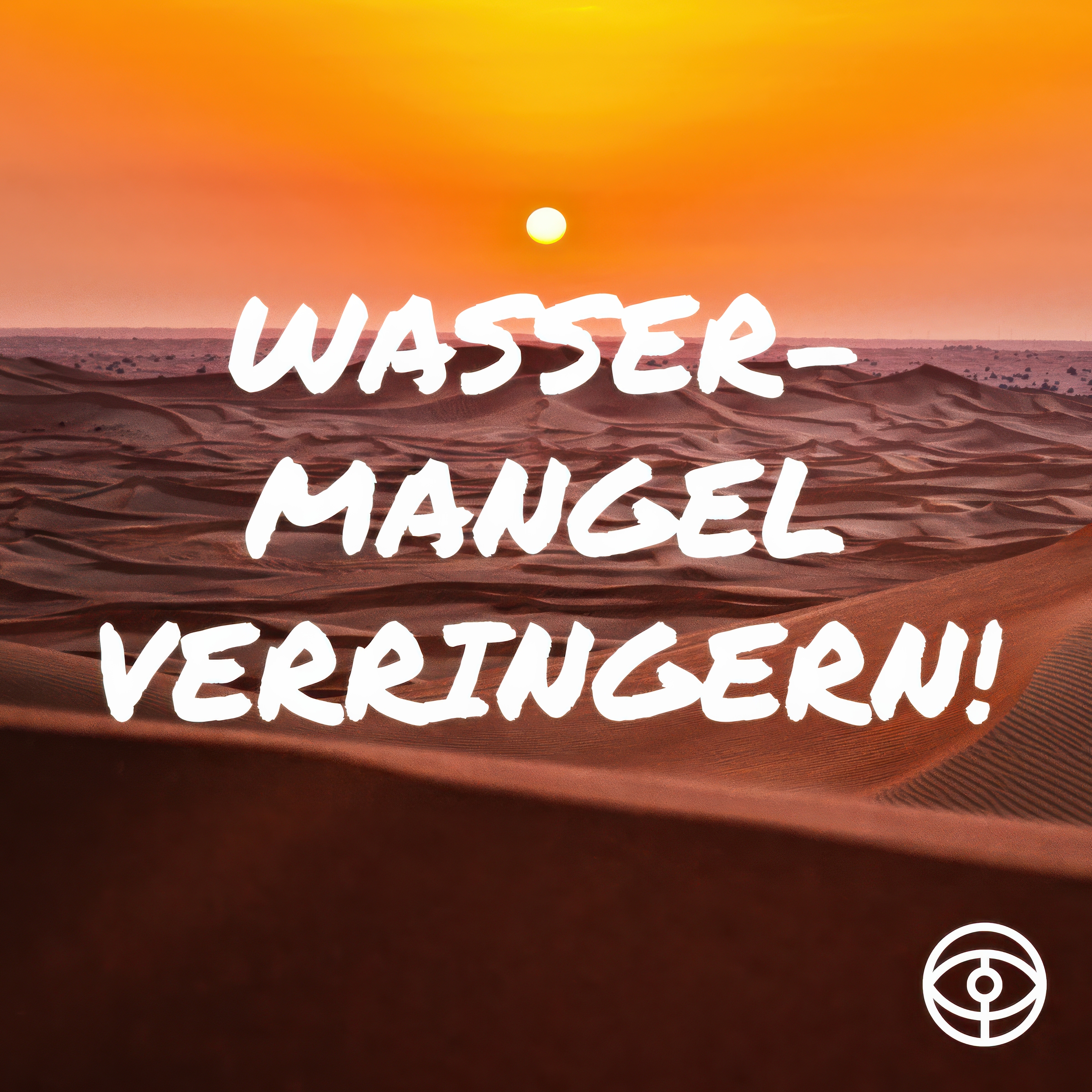 Social-Media-Posting der Klimawache Berlin zum Thema Wasser